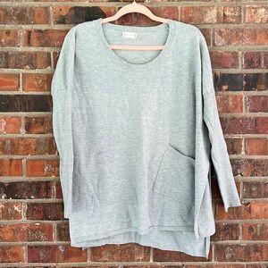Altar’d state light blue sweater with pocket size S/M